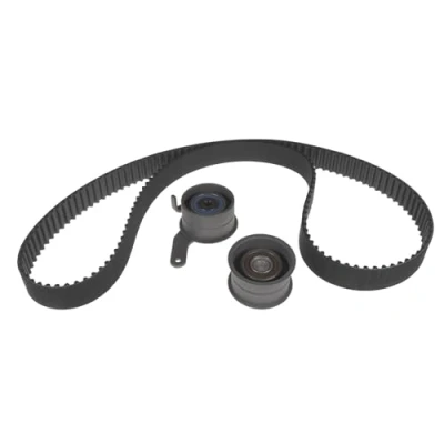 Image of MD012587, MD012587S2, MD174352, MD174352S1, MD192319 Timing belt kit BLUE PRINT ADG07353 158 with rounded tooth profile