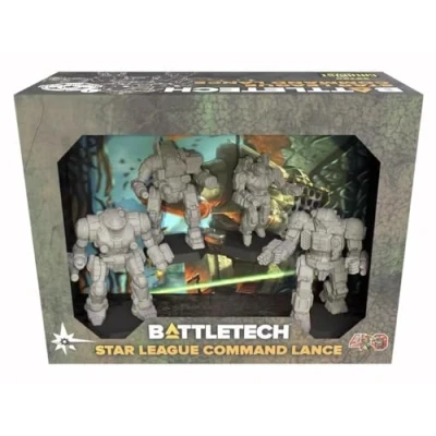 Image of Catalyst Game Labs BattleTech: Star League Command Lance Miniatures Ages 14+ 2+ Players 30+ Minutes Playing Time