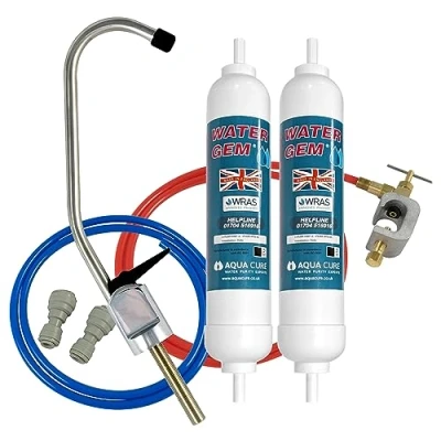Image of Water Gem Filter &amp; Tap System Inline Drinking with 2 Filters (1 Years)