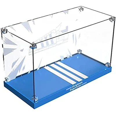 Image of Tirff Acrylic Display Case Compatible with Lego 10282 Originals Superstar Sports Shoe, for (Model Kit Not Included)