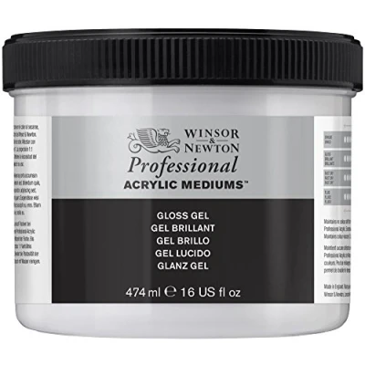 Image of Winsor &amp; Newton 3050914 474ml Medium Acrylic Gloss Gel