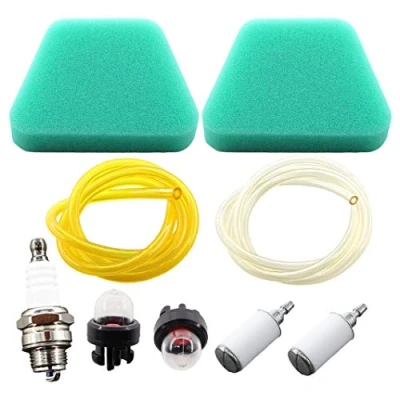 Image of MCHNIC Buffer Spring Air Filter Fuel Spark Plug Kit for McCULLOCH Mac Cat 335 338 435 438 440 442 Partner 350 351 352 370 371 382 390 Chainsaw