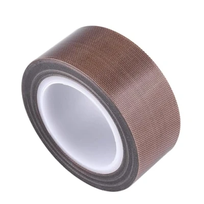 Image of Teflon Fabric Tape, 1 Inch 30 Feet PTFE Tape for Vacuum Sealer Machine, Hand Impulse Sealers Insulation Coated Fiberglass Adhesive Compatible with FoodSaver, Seal A Meal, Weston, Cabella