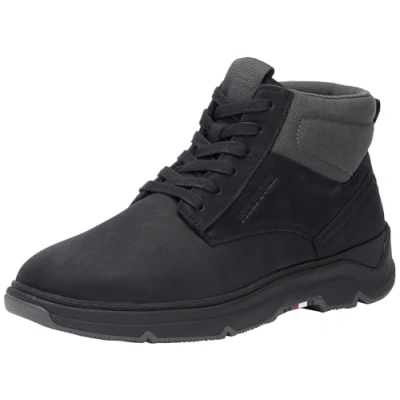 Image of Tommy Hilfiger Men HILIFGER NUBUCK HYBRID CHUKKA, Black, 46 EU
