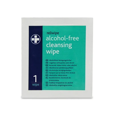 Image of Reliance Medical Alcohol Free Cleansing Wipes Pack of 100