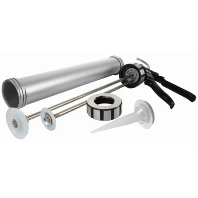 Image of ProDec Advance Heavy Duty 600ml Foil and Cartridge Caulking Gun for Applying Sealants Caulk