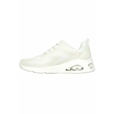 Image of Skechers Women&#039;s TRES AIR UNO GLIT AIRY, White Glitter Hot Melt/Mesh, 4 UK