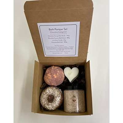 Image of Chocolate Indulgence Bath Bomb Pamper Box Gift Set