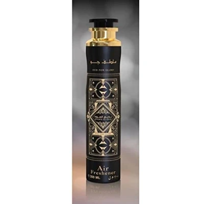 Image of Badee al Oud 300 ml Air Freshener Room Spray Odor Eliminator Long Lasting for Home &amp; Car (Oud, Musk, Amber) (Pack of 1)
