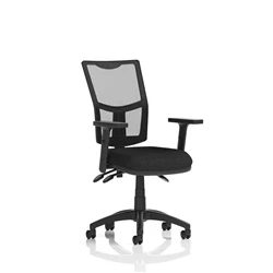 Image of Eclipse Plus III Mesh Back with Black Seat Height Adjustable Arms