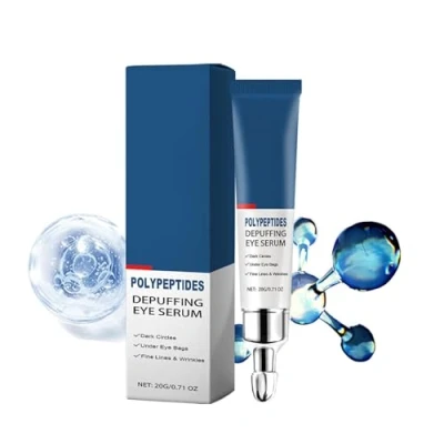 Image of Depuffing Eye Serum,Under Cream for Puffiness and Bags with Caffeine,Men&#039;s Caffeine Serum,Moisturizing Wrinkles,Remove Bags, Wrinkles, Dark Circles