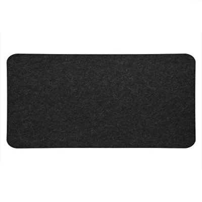 Image of Richer R Mouse Pad,68x33cm Felts Table Pad Office Desk Laptop Mat Anti static Computer PC Pads with Good Insulation, Excellent Shock Absorption and Easy to Fold for Storage(Dark Gray)