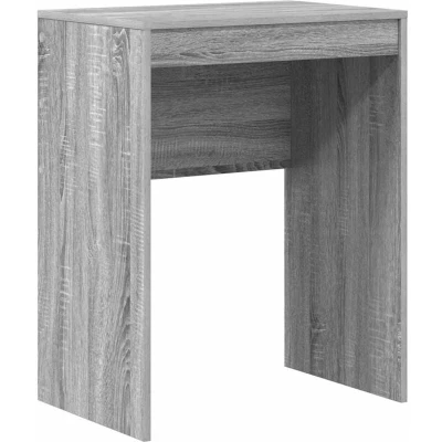 Image of vidaXL Writing Desk Grey Sonoma Particle board 60 x 40 76 cm