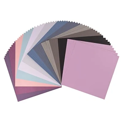 Image of Florence Cardstock Smooth Multicoloured Coloured Card Making Supplies 12 x inch Winter 18 5 Sheets Paper for Scrapbooking, and Other Crafts 216 GSM