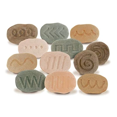 Image of Yellow Door Feels Write Pre Writing Stone Set of 12, Size between 95 120mm