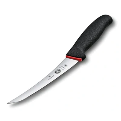 Image of Victorinonx 5661315D Dual Grip Boning Knife Curved Narrow Flexi 15cm Blade