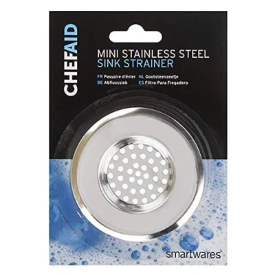 Image of Chef Aid Mini Sink Strainer, Measures 7.5cm x