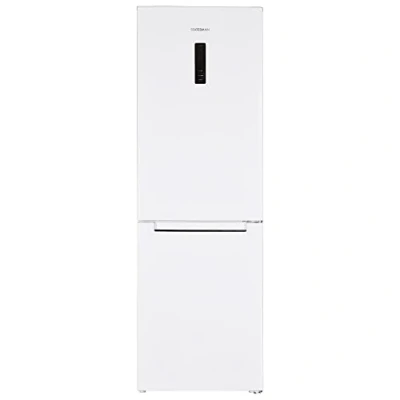 Image of Statesman 60cm 60/40 Tnf Fridge Freezer LED Display White