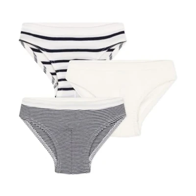 Image of Petit Bateau KIDS Permanent 3 PACK Briefs multicoloured for kids, Size: 3y, Multi coloured