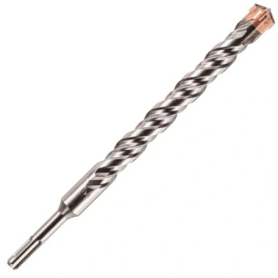 Image of 20mm x 260mm Long SDS Plus High Performance Hammer Drill Bits, Professional Tungsten Carbide Cross Tipped Masonry Bit For Brick, Concrete, Stone, Granite.