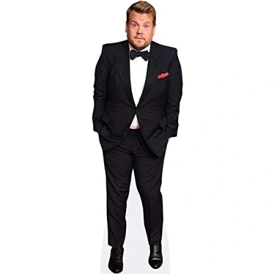 Image of James Corden (Bow Tie) Mini Size Cutout