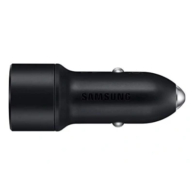 Image of SAMSUNG Dual Car Charger (15W+15W, 2 Port, EP L1100) + Combo Cable