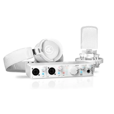 Image of Arturia MiniFuse Recording Pack (White)