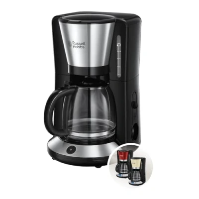 Image of Russell Hobbs 24010 56 Coffee Machine Adventure 56, Black
