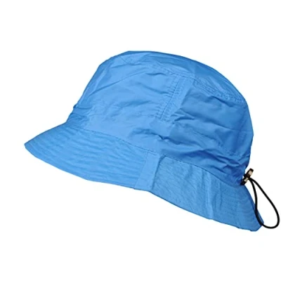 Image of Toutacoo, Adjustable Bucket Rain Hat, Nylon Look (031 Light Blue)