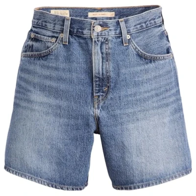 Image of Levi&#039;s HIGH Baggy Denim shorts, Women&#039;s, Size: 24, Worn memory short