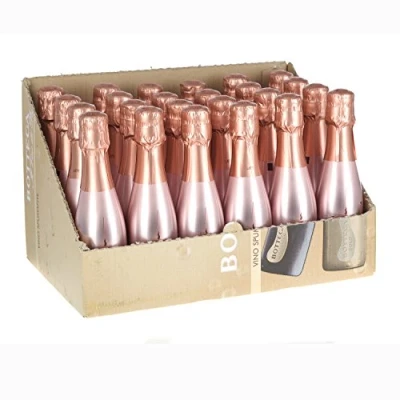 Image of Bottega Rose Gold Sparkling Wine 20cl Miniature 24 Pack