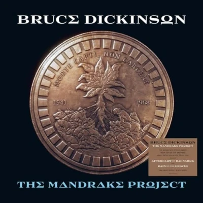 Image of Bruce Dickinson The Mandrake Project Black vinyl Embossed Cover Sealed 2024 UK 2 LP set BMGCAT844DLP