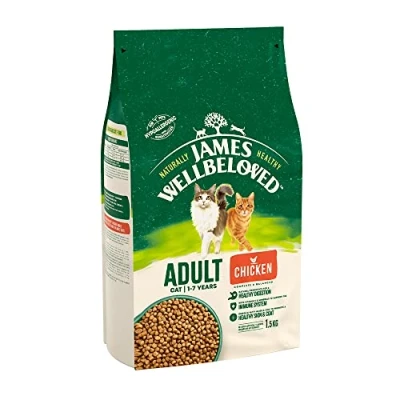 Image of James Wellbeloved Cat Adult Chicken 1.5kg