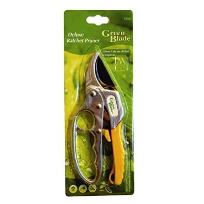 Image of Garden Mile® Premium Carbon Steel Secateurs Professional Bypass Pruning Shears for Plants, Hedges, and Flowers with 24mm Cutting Capacity