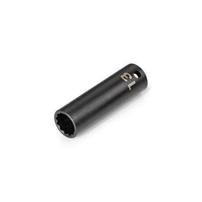 Image of TEKTON 3/8 Inch Drive x 13 mm Deep 12 Point Impact Socket SID13313