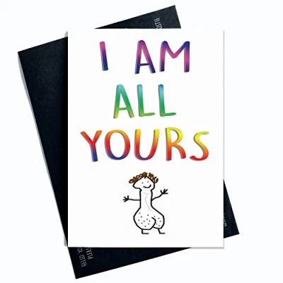 Image of Anniversary Cards, Husband Card, Valentines Boyfriend Card Best Friend Funny Cards Novelty Rude Celebration PC98