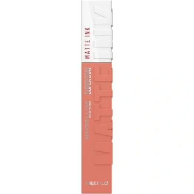 Image of Maybelline Superstay Matte Ink Longlasting Liquid, Nude Lipstick, Up To 12 Hour Wear, Non Drying, 05 Loyalist, 5 ml, Pack Of 1