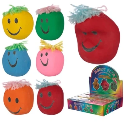 Image of Puckator Colourful Squeezy Mood Head