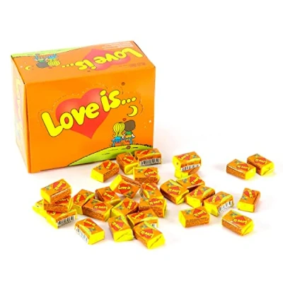 Image of Bubble gum Love Is (Orange Pineapple)