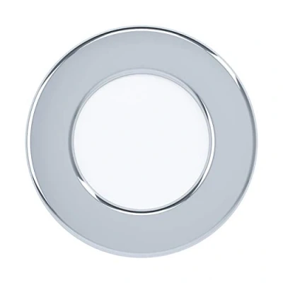 Image of Eglo Lighting Fueva Led Recessed Downlight Chrome IP44 EG99204