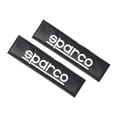 Image of SPARCO 1 Set of 2 Belt Pillows Car Look CARBON Universals