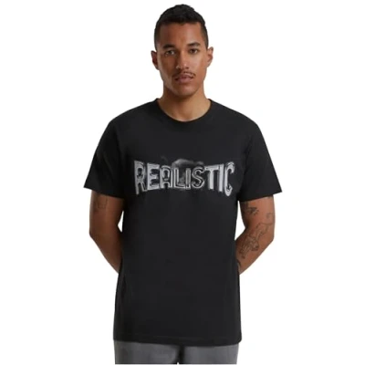 Image of Mister Tee Realistic Print Tshirt, Men&#039;s, Size: XS, Black
