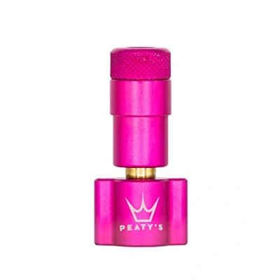 Image of Peaty&#039;s CO2 Tyre Inflator Head Only Unique Compact Straight Line Design for Maximum Airflow &amp; Rapid Inflation, Presta Valve Compatible Bike Tire Pump Mountain, Road Gravel Bikes Punch