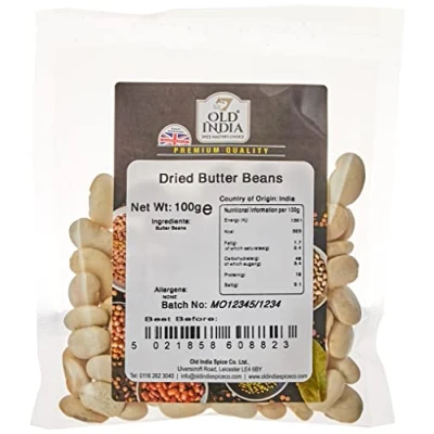 Image of Old India Dried Butter Beans 100g