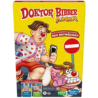 Image of Doctor Bibber Junior Board Game for Preschool Children German Version