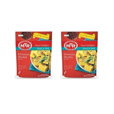 Image of MTR Khaman Dhokla (Soft Fluffy Dhokla) 500g (Pack of 2)