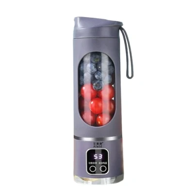Image of Digital Display Juicer Machine Portable Blenders Appliance Wireless Bottle Kitchen Electric Appliances