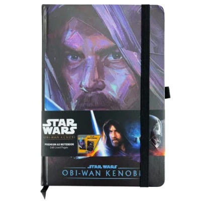 Image of Pyramid International Star Wars: Obi Wan Kenobi A5 Notebook (Obi Design) Official Merchandise