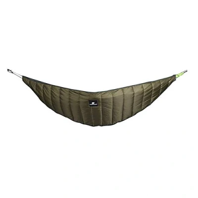 Image of Outdoor Camping Hammock Warm Underquilt Ultralight Tent Winter Under Quilt Blanket Cotton