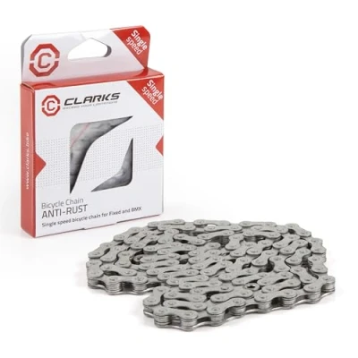 Image of Clarks CL410RB Single Speed Anti Rust Chain 1/2 x 1/8 Inches 112 Links